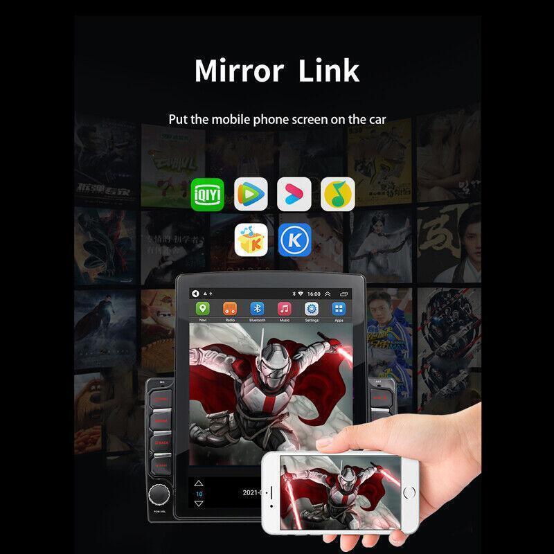 GPS Car Radio MP5 Player 9.7 2Din Android 9.1 WiFi Quad Core 1G+16G Mirror Link