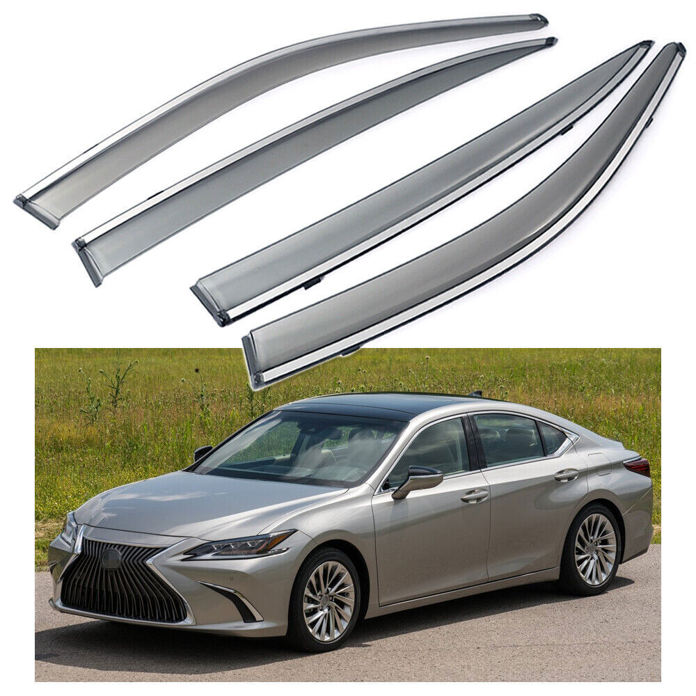 Car Window Visor Vent Shade Deflector Guard for Lexus ES350 / ES300h 2019-2023