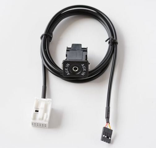 Retrofit AUX auxiliary mp3 cable socket for Mercedes W169 W245 W203 W209 W164