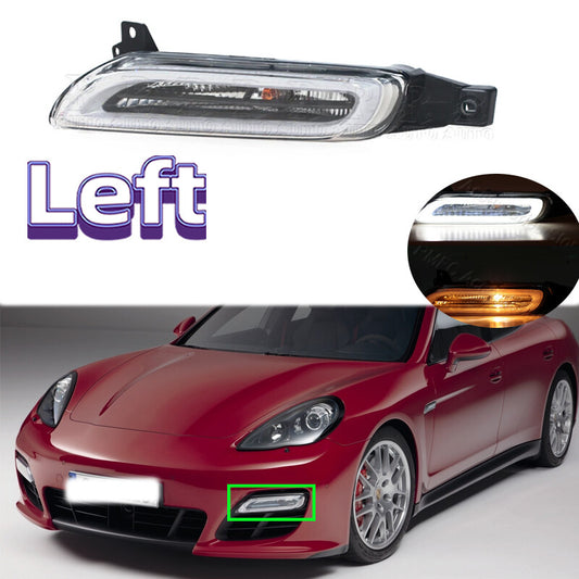 Left DRL LED Daytime Running Lamp for Porsche for Panamera 970 Turbo GTS 2010-2013