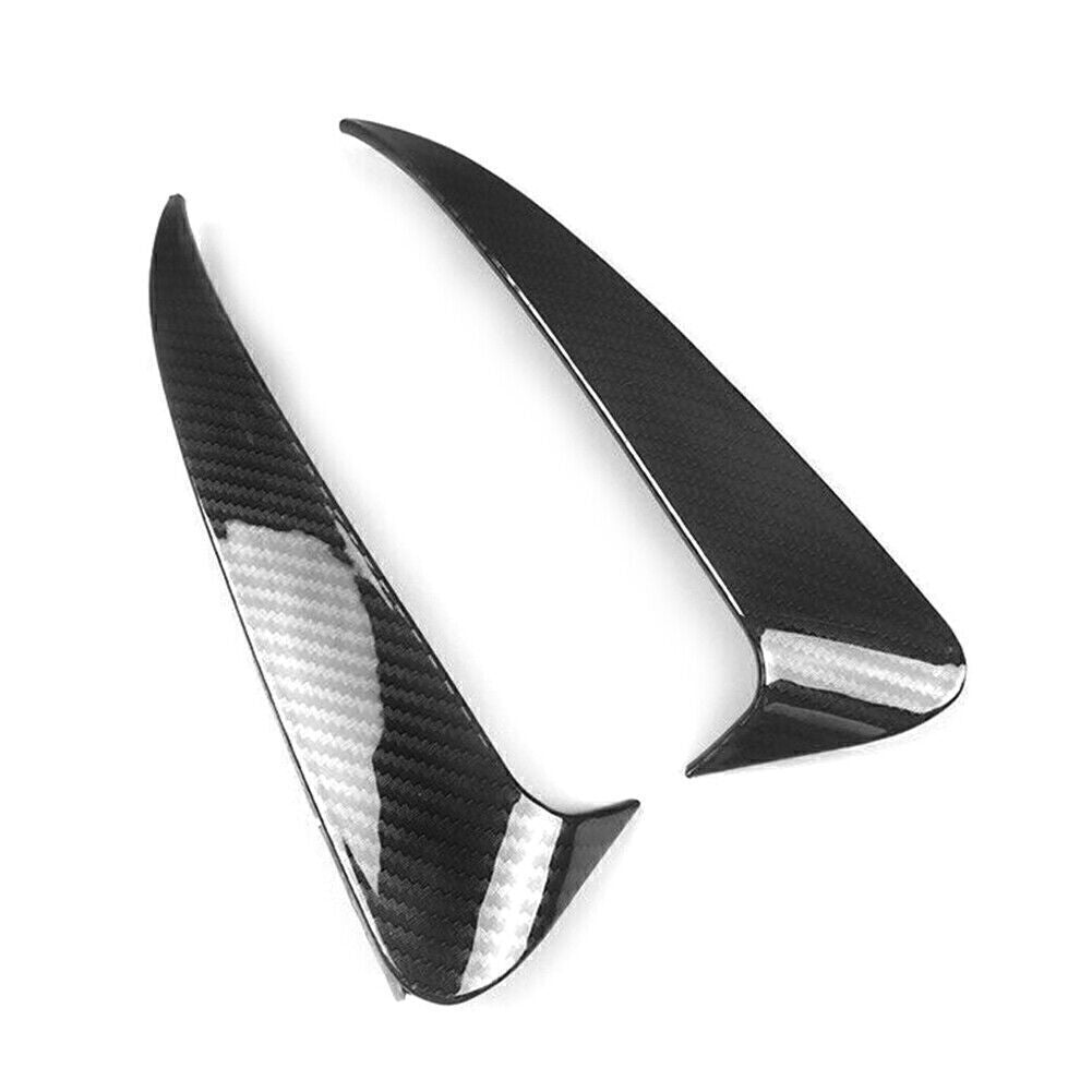 Rear Bumper Lip Diffuser Splitter Fins Spoiler for Benz C Class S205 C180 C200
