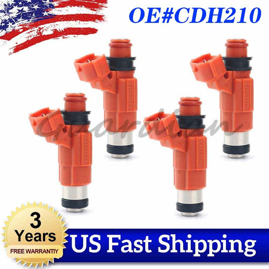 4x Fuel Injector CDH-210 for Chevrolet Tracker for Mitsubishi Eclipse for Dodge for Chrysler