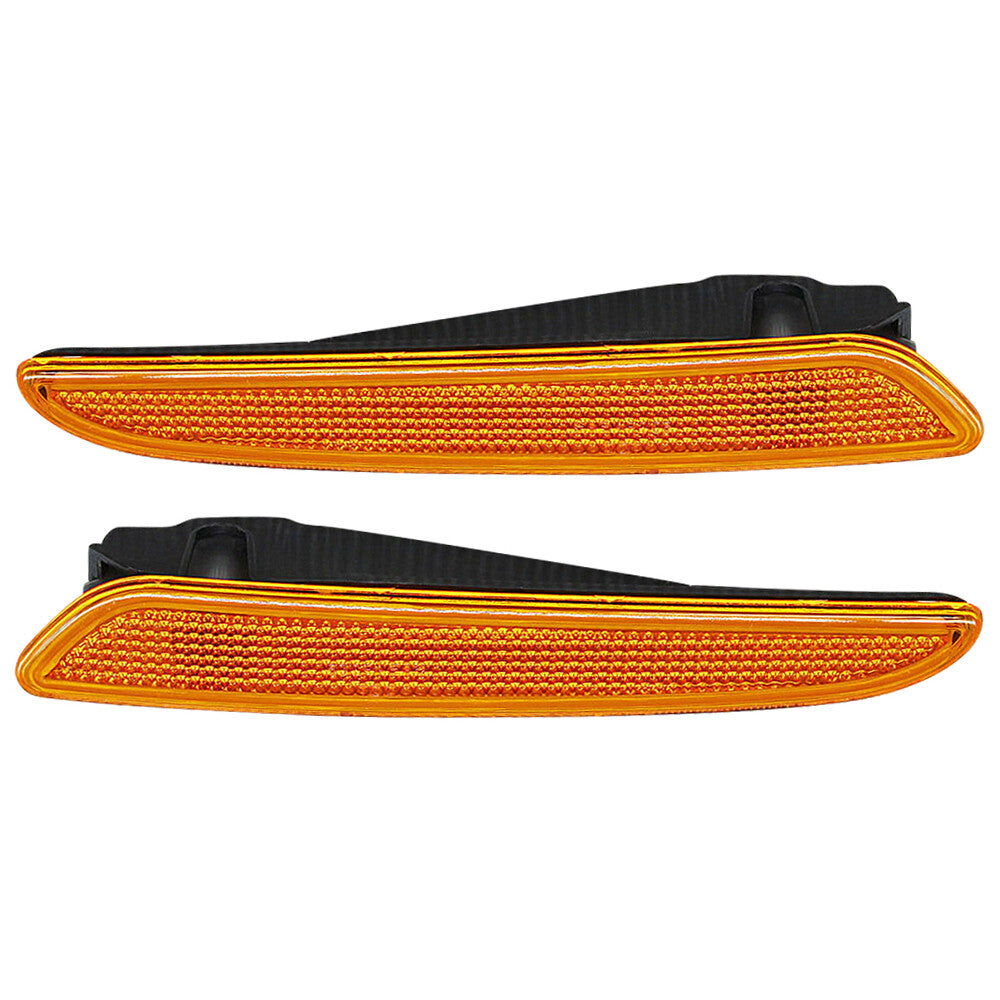 Pair Front Side Marker Lights Turn Signal Lamps Fits 2007-09 for Benz W211 E320 E350