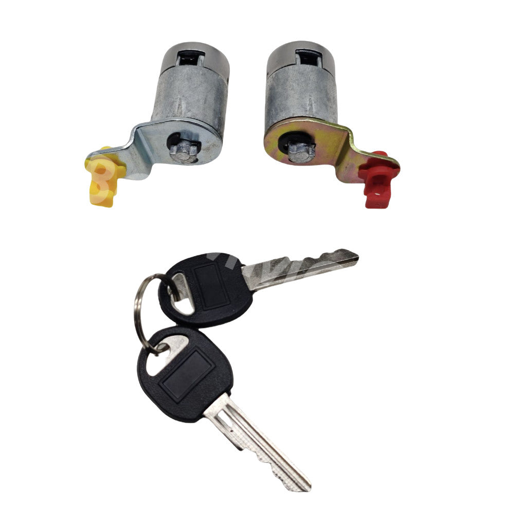 Door Lock Cylinder Set With Keys Replacement 5090008 Fit for GMC Yukon 1992-1994