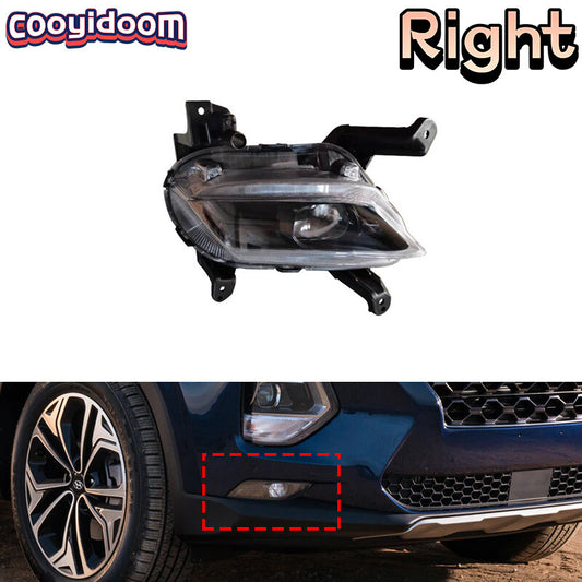 For 2019-2020 for Hyundai Santa Fe Right Front LED Daytime Running Light Fog Light