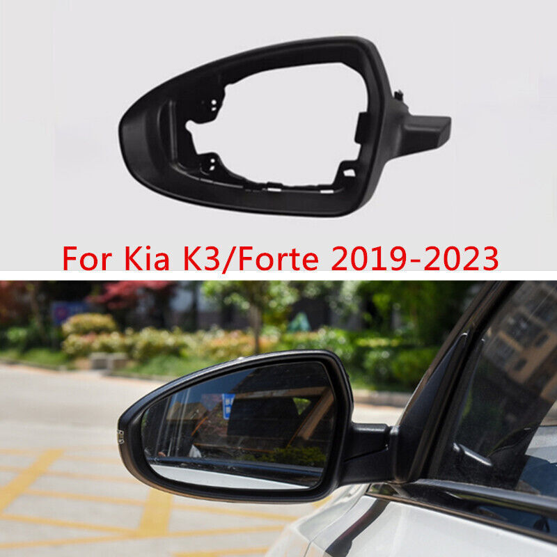 Left Side Rearview Door Mirror Cover Housing Fit for Kia K3/Forte 2019 2020-2023
