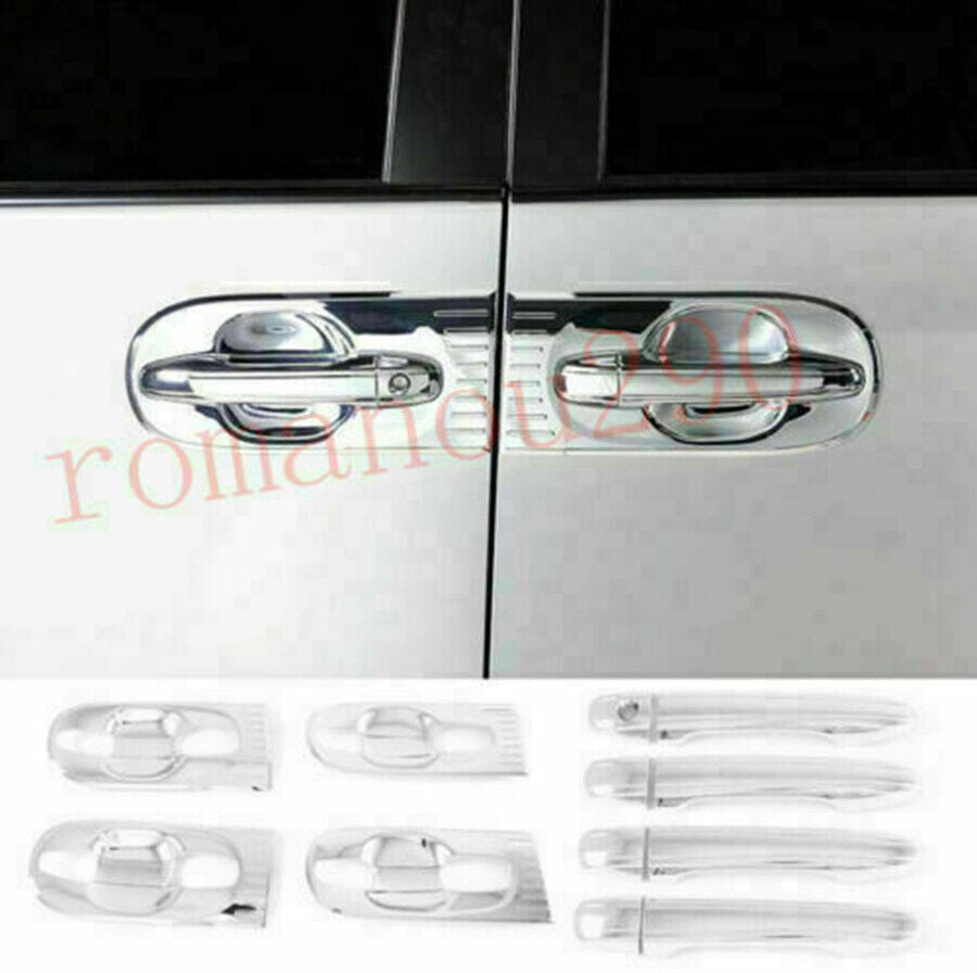 for Toyota for Sienna 2011-2020 ABS Chrome Car Door BowlDoor Handle Cover Trims set