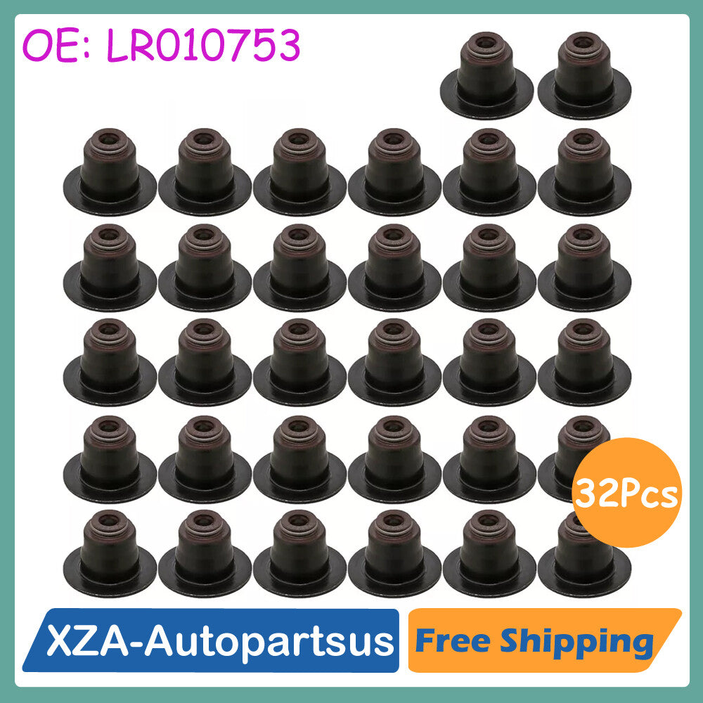 32 Pcs Valve Stem Seal Set for Land Rover Range LR4 5.0 V8 for Jaguar LR010753 New