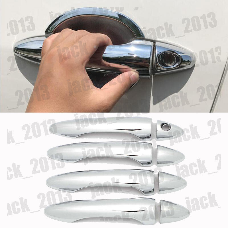 for Kia Forte K3 2014 15 16 17 2018 Chrome ABS Side Door Handle Cover Trim 8pcs