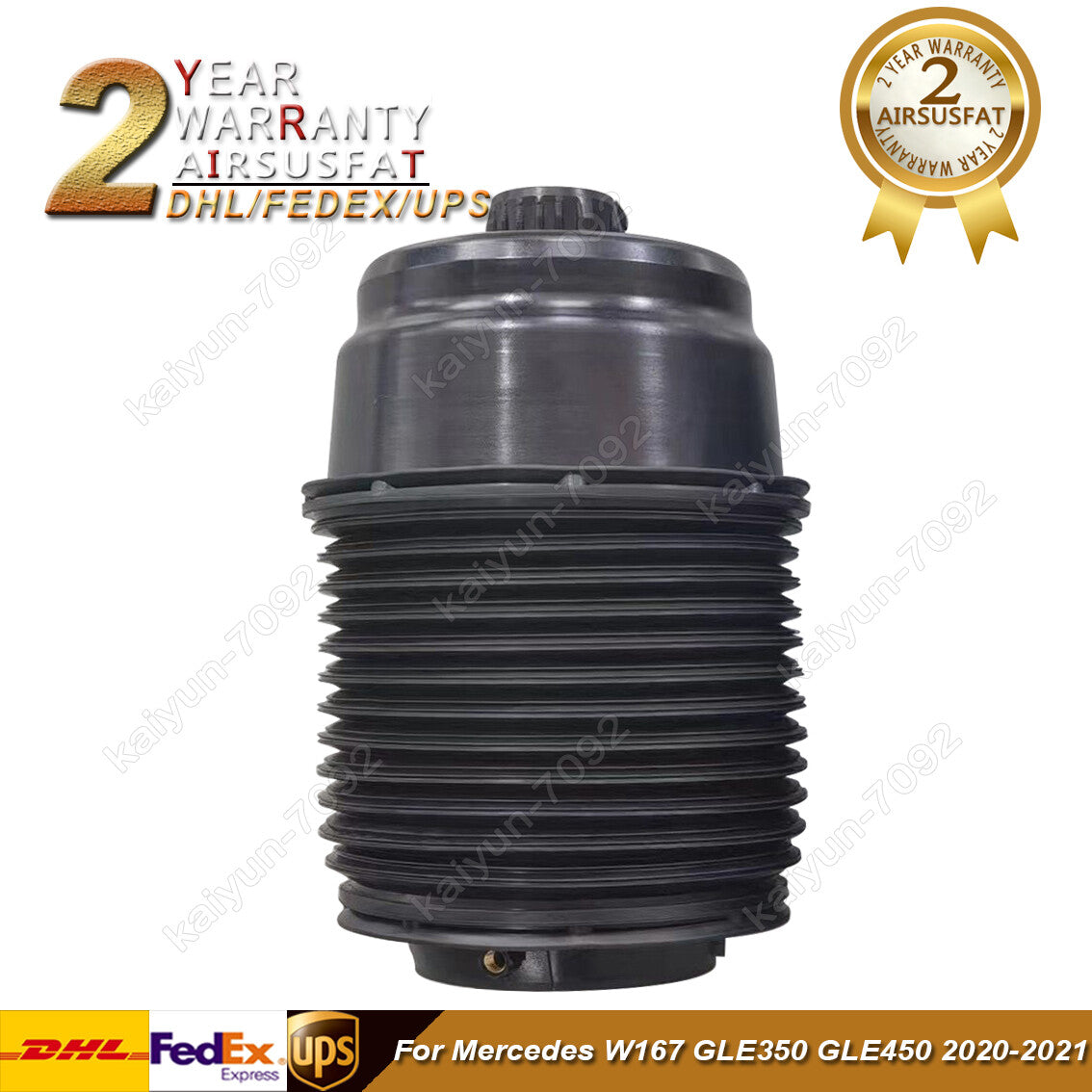 Rear Air Suspension Spring for Mercedes W167 GLE350 GLE450 GLE580 GLS580 2020-21