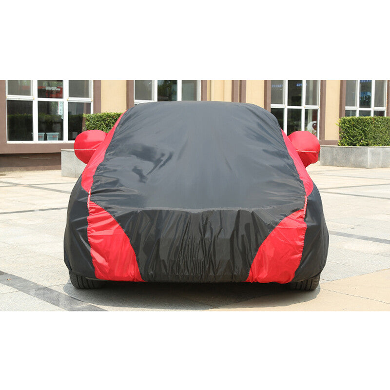 US stock full vehicle cover, heavy-duty waterproof, UV-protective, sun-protective, and snow-resistant.