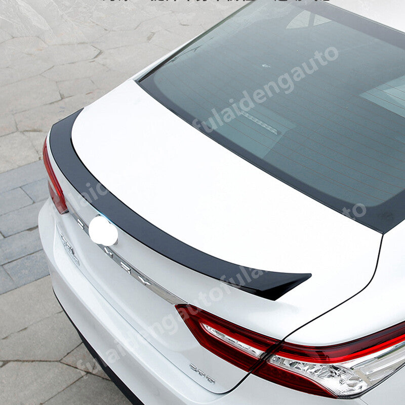 for Toyota for Camry 2018-2023 Glossy Black OE Style Car Rear Trunk Lip Wing Spoiler