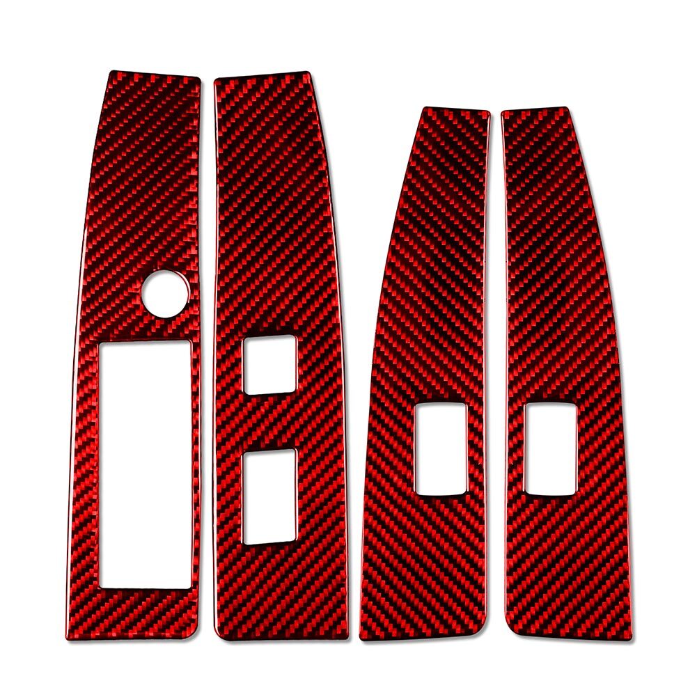 T¨¹r Fenster Aufzug Schalter Control Panel Trim f¨¹r for Toyota Tacoma 2015-22 LHD Rot