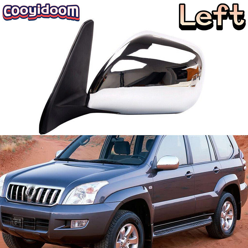 LH for Toyota for Land Cruiser Prado 2002-2009 LC120 Door Rearview Side Mirror Assy