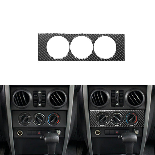 Carbon Fiber Air Conditioning Outer Frame Trim for Jeep for Wrangler 2007-2010