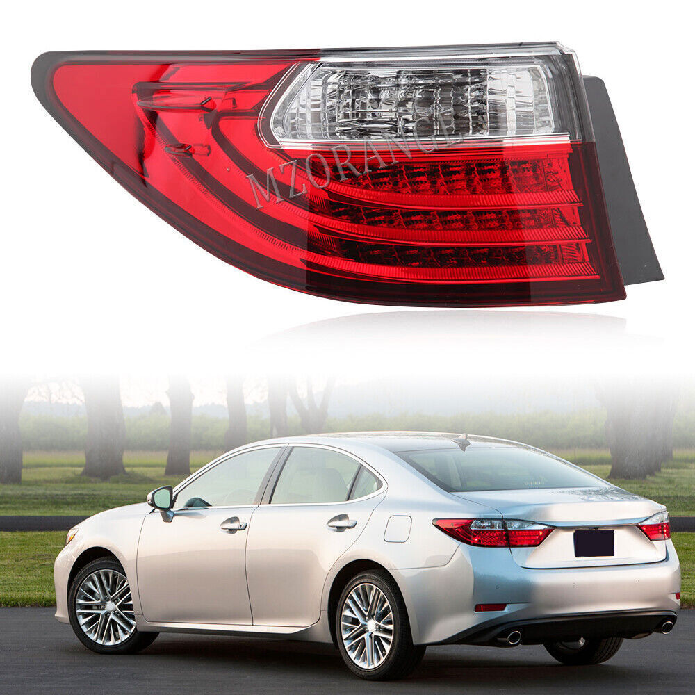 Left Driver Outer LED Tail Light for Lexus ES350 ES300h 13-15 Rear Brake Replace
