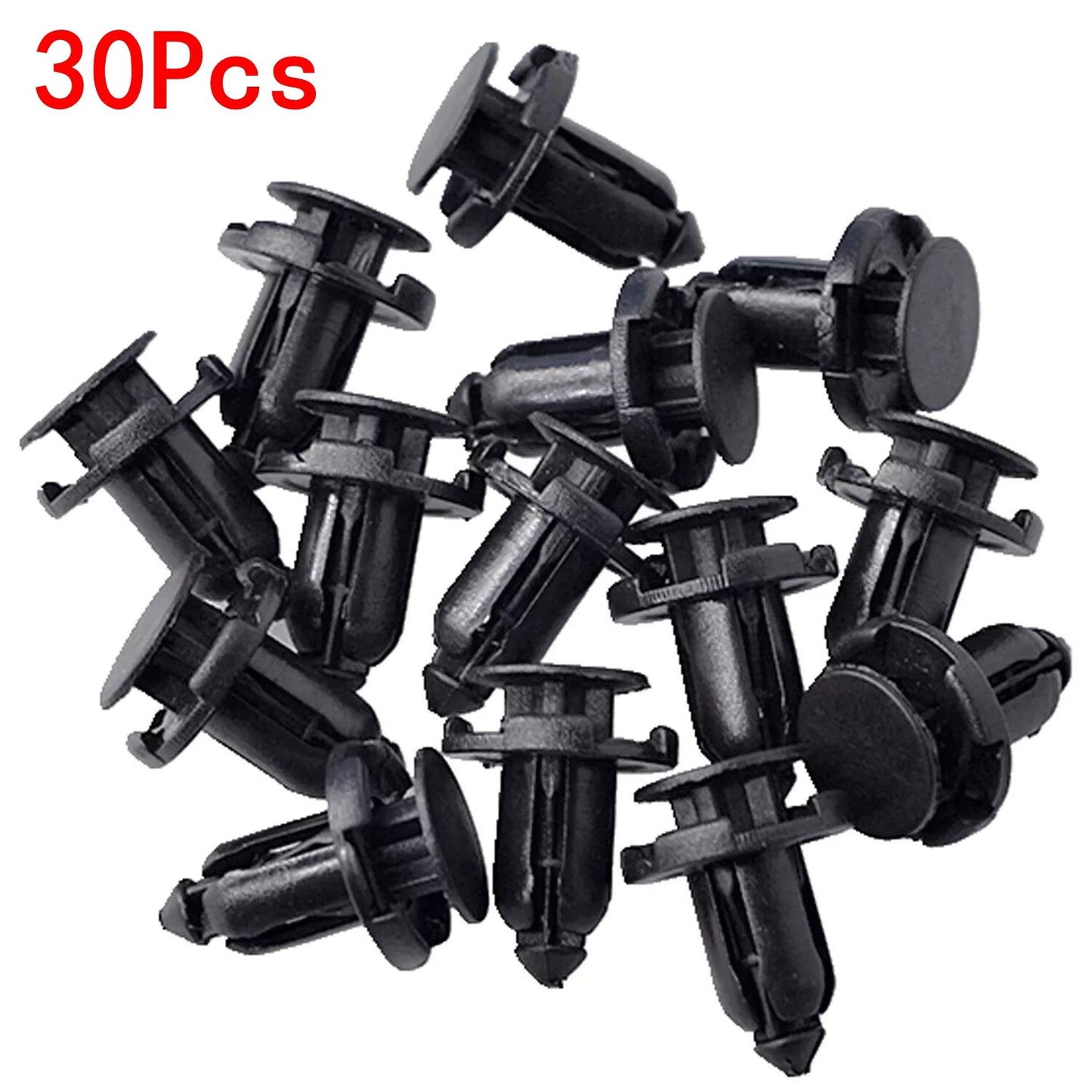30Pcs Rivet Fastener Fender Retainer Push Clip MR200300 for Mitsubishi for Honda