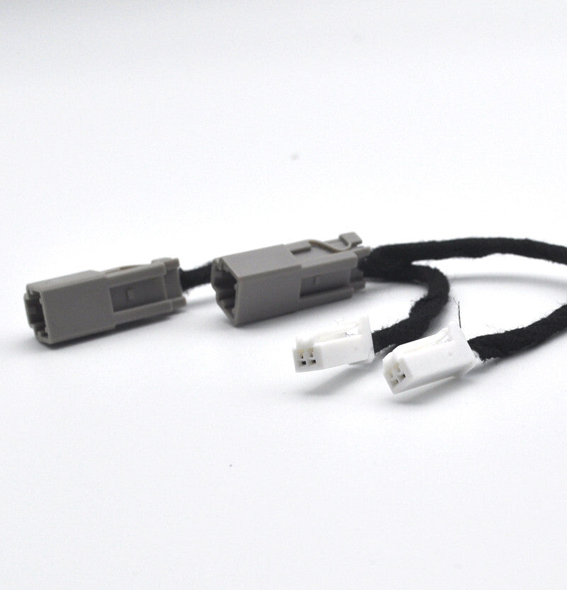 2 Halogen LED Conversion Adaptor trunk plate light cable for Honda Fit CRV for civic