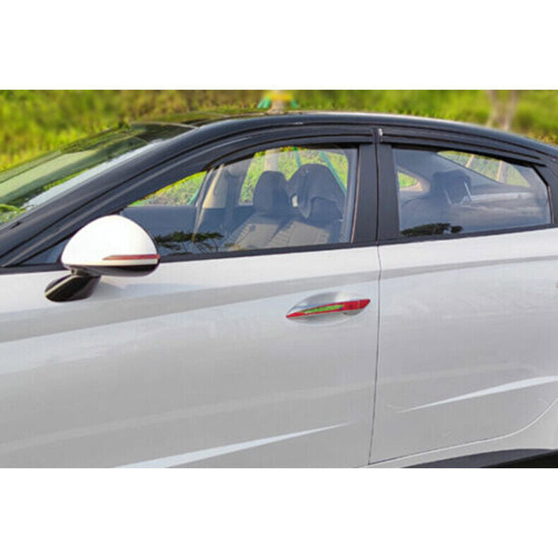 for Hyundai Sonata 2020-2023 black Window Wind Visors Rain Guard Vent Deflectors