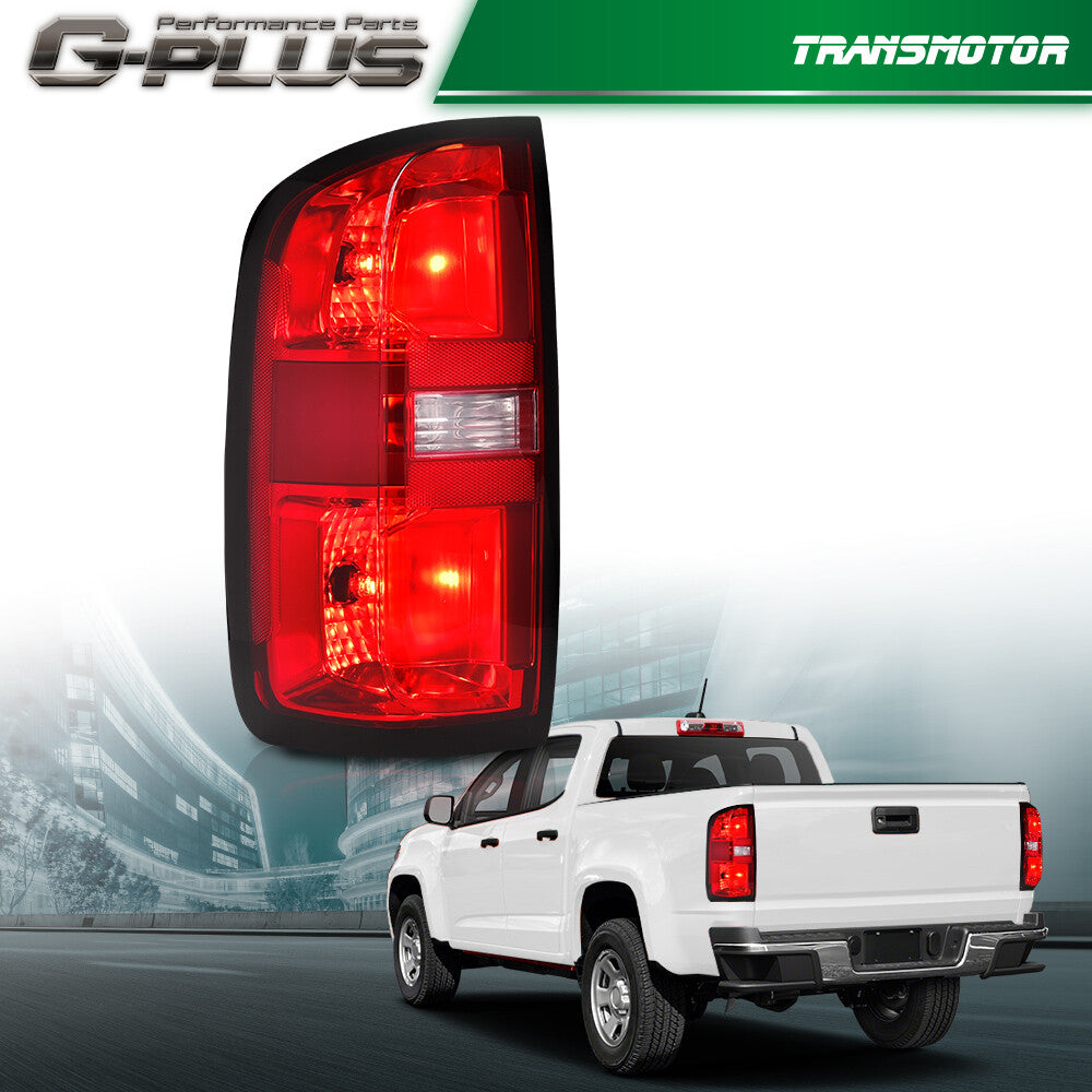 Taillights suitable for 2015-2022 for Chevrolet Colorado, driver's left side with bulb.
