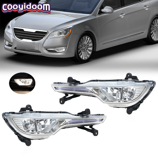 LHRH Fog Light Assembly Front Bumper Light DRL for Kia Cadenza K7 2011 2012