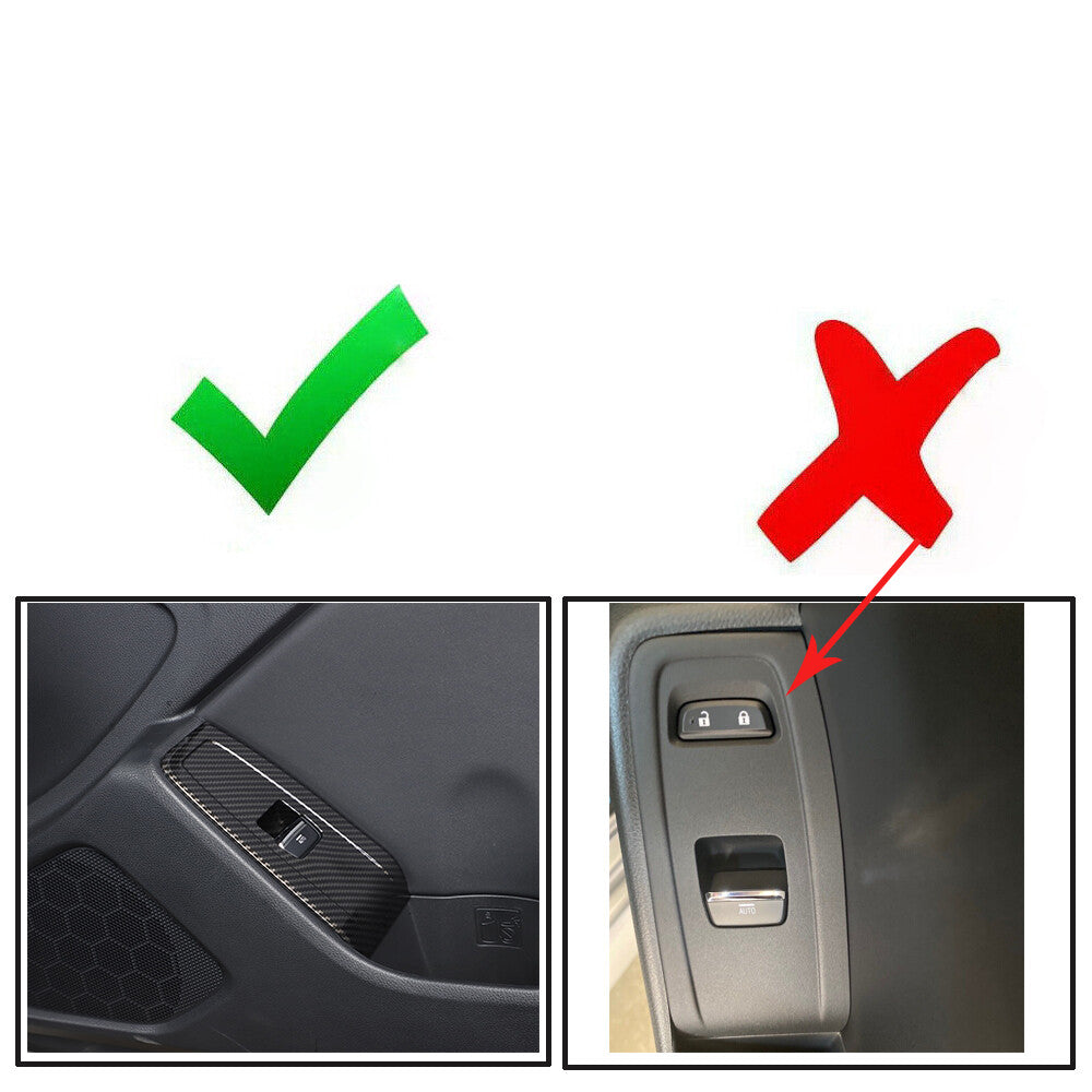 ABS blue steering wheel cover frame trim suitable for Toyota Tacoma 2015 - 2020