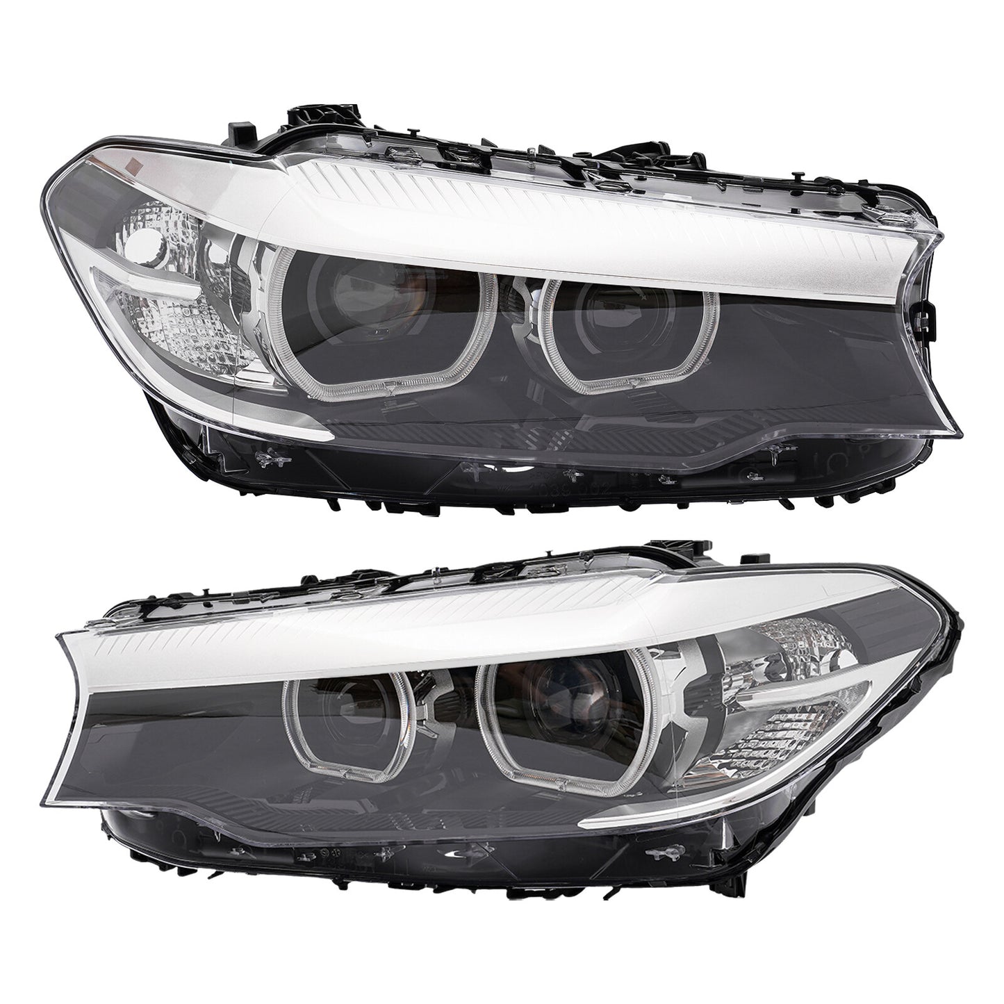 LED Icon Headlight Pair For 2017 2018 2019 2020 for BMW 5 Series G30 G31 M5 540i 530