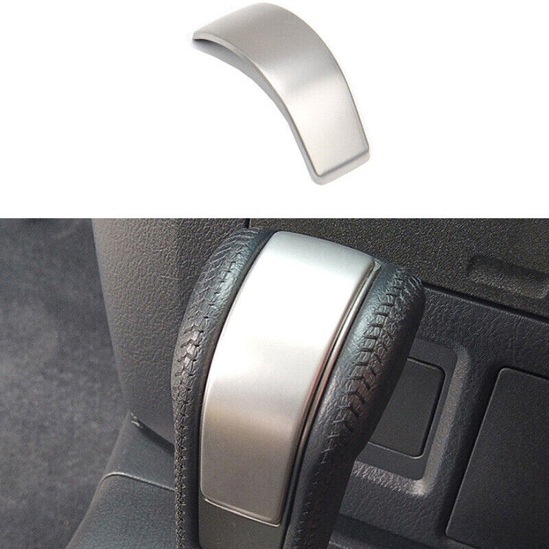 Titanium Silver Gear Shift Knob Decor Cover for Mitsubishi Pajero Montero 06-19