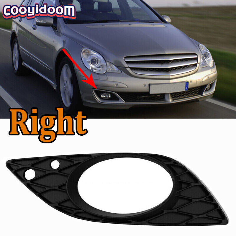 The new right front fog light cover is suitable for 2006-2010 for Mercedes-Benz R350 MB1039179.