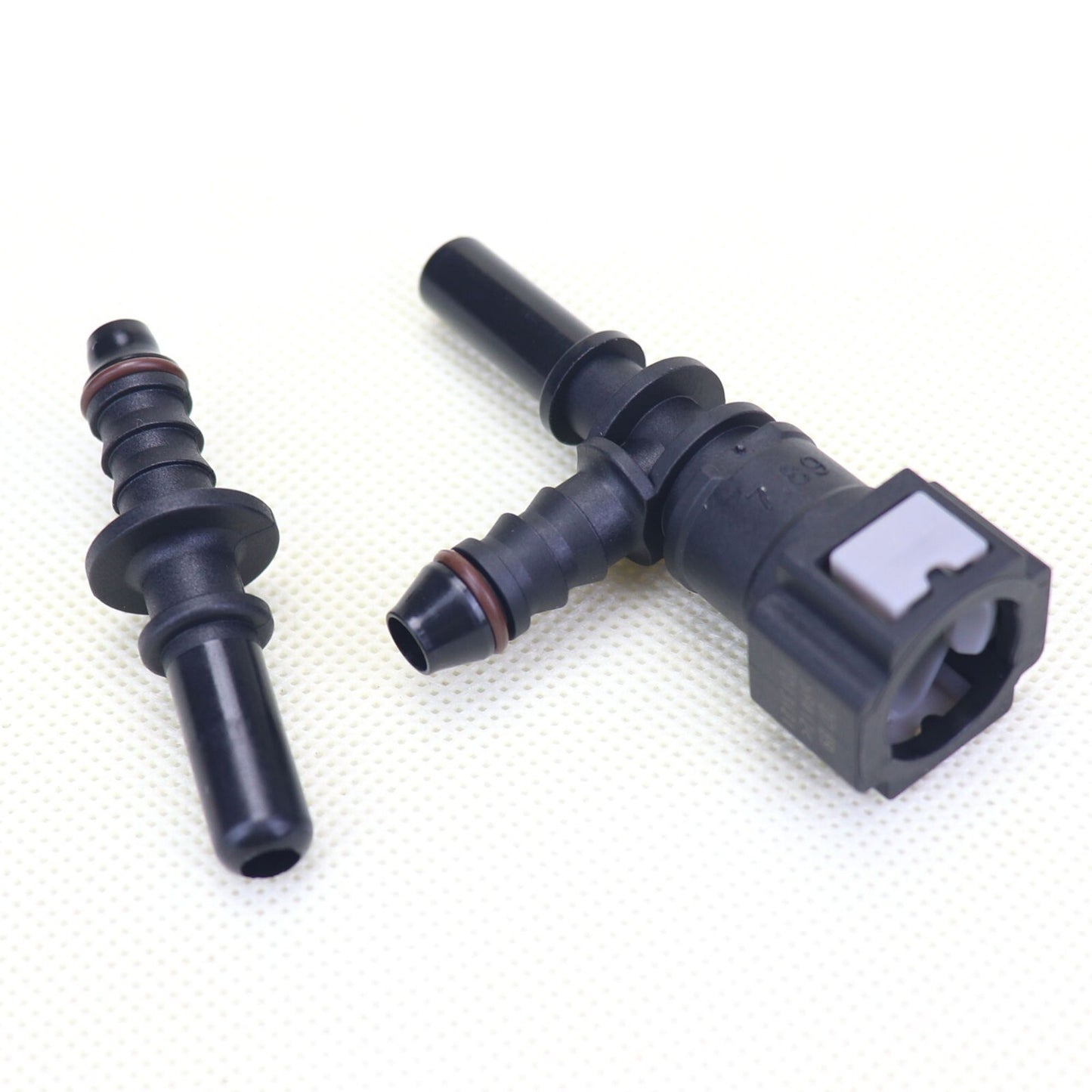 1 set of 7.89mm SAE 1/4 inch nylon fuel line quick-connect release hose disconnect hose