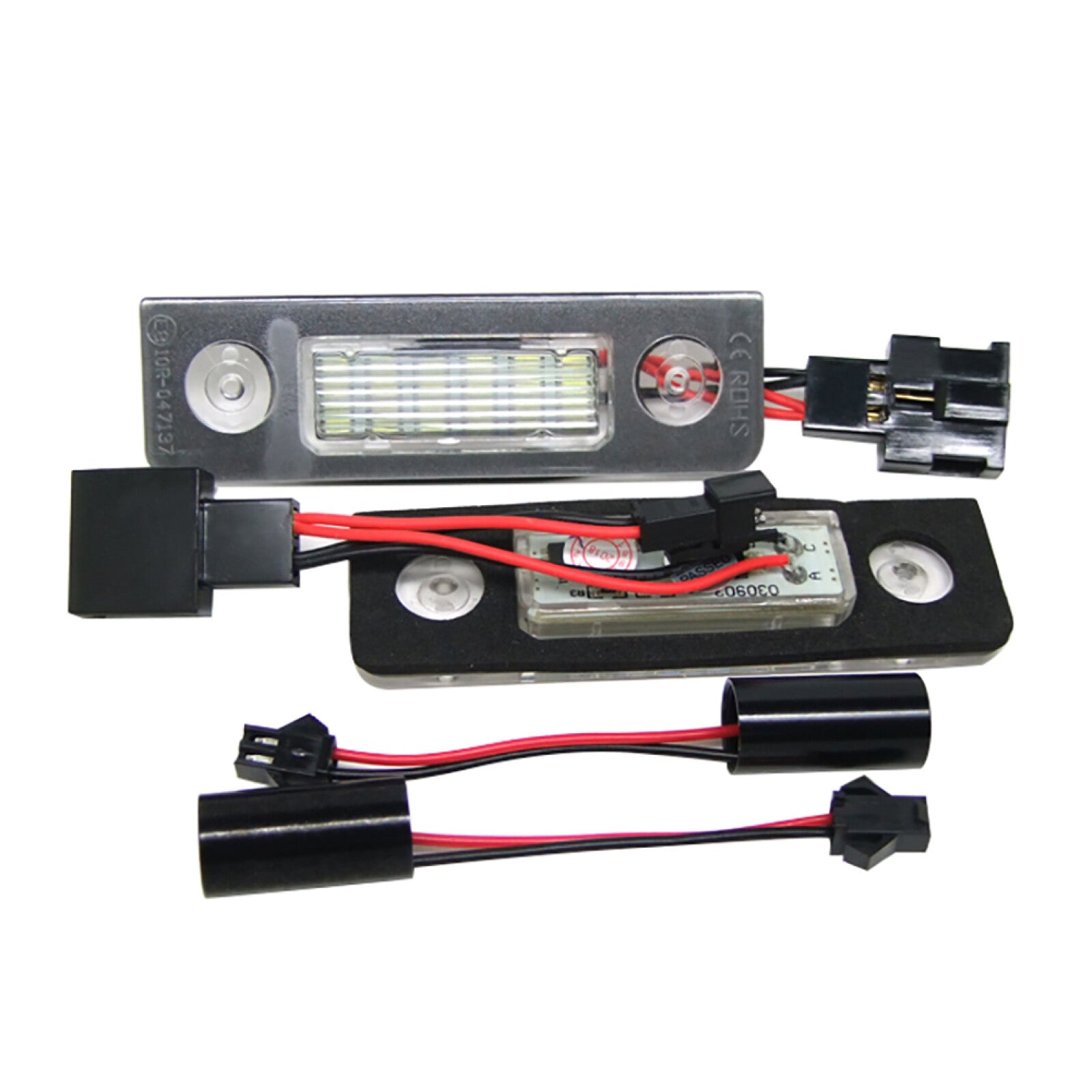 6500K Number License Plate LED Lights for Skoda Octavia ll Facelift 09-12 DIY