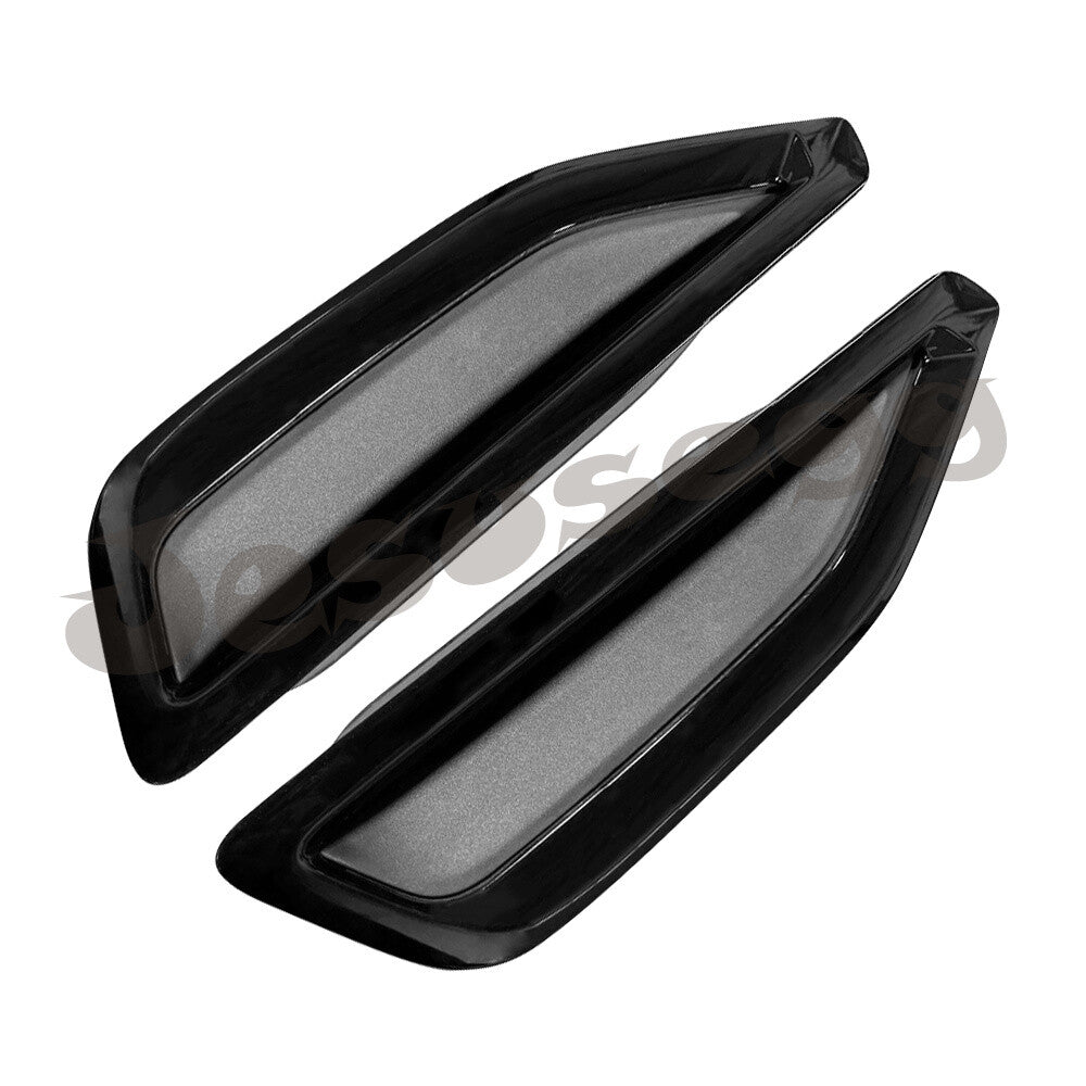 Black RHLH Sidewall Air Duct Vent Cover Trim Fit for BMW for X5 2019 2020 2021 2022