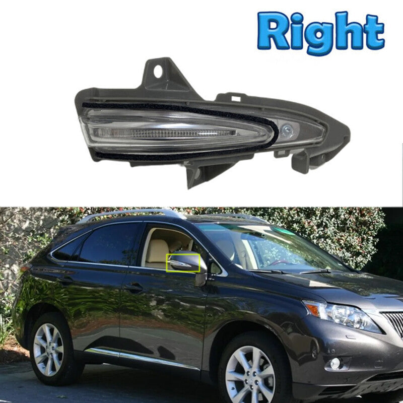 For 2010-2015 for Lexus RX350 RX450h Rear View Mirror Lamp Turn Signal Light Right