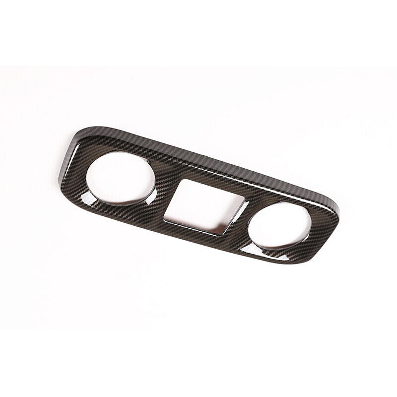 for Benz G-Class W463 2019-22 ABS Carbon Fiber Middle Air Outlet Vent Cover Trim
