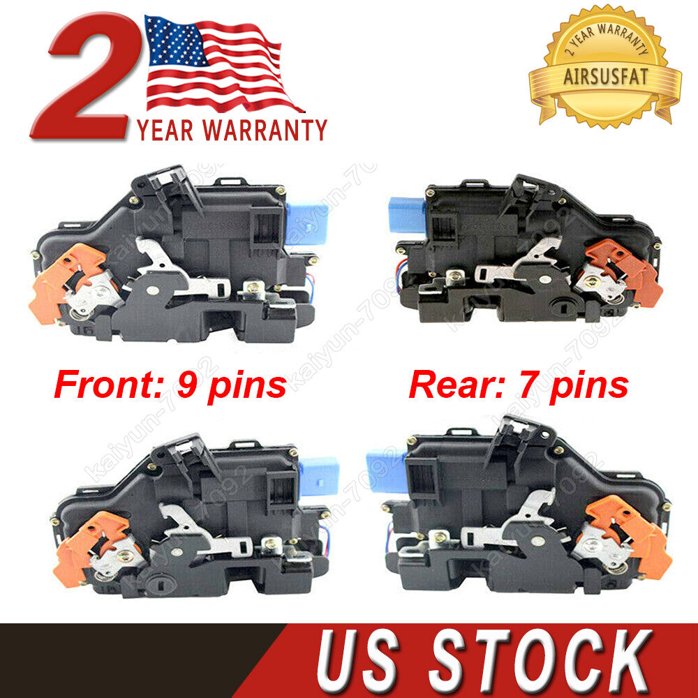 4x for PORSCHE Touareg for Cayenne for VW 7L Phaeton Door Lock Latch Actuator 7L0839016D