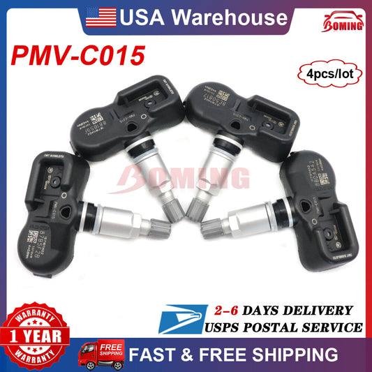 4x PMV-C015/ 42607-06030 NEW TIRE PRESSURE TPMS SENSOR for TOYOTA for CAMRY for Lexus for ES