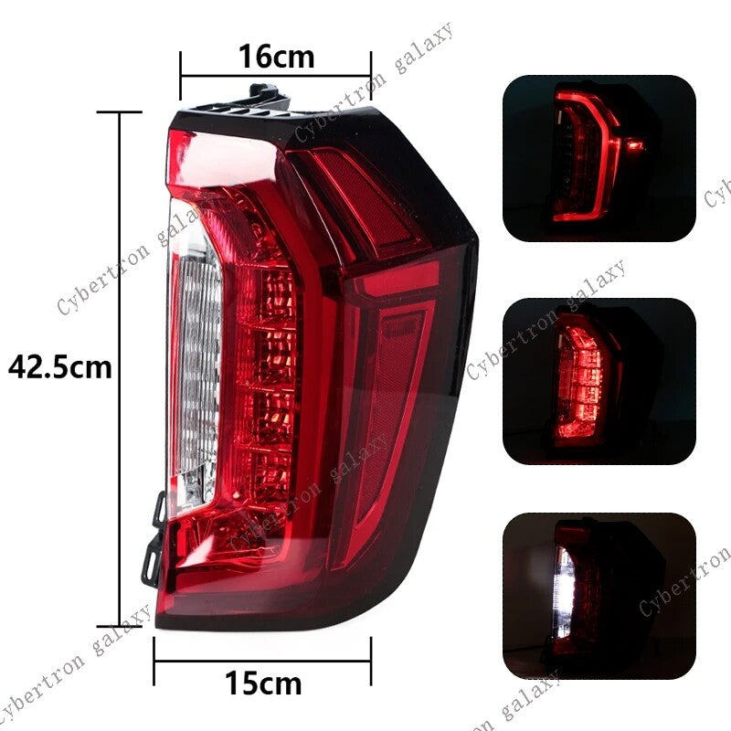 A pair of LED rear bumper taillight drive lights for GimCheer for Yukon 2021-2024