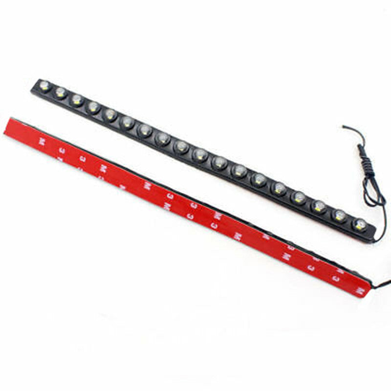 2x Car 18 White LED DRL Daytime Running Lights Auto Day Lamp Daylight Fog Lamp