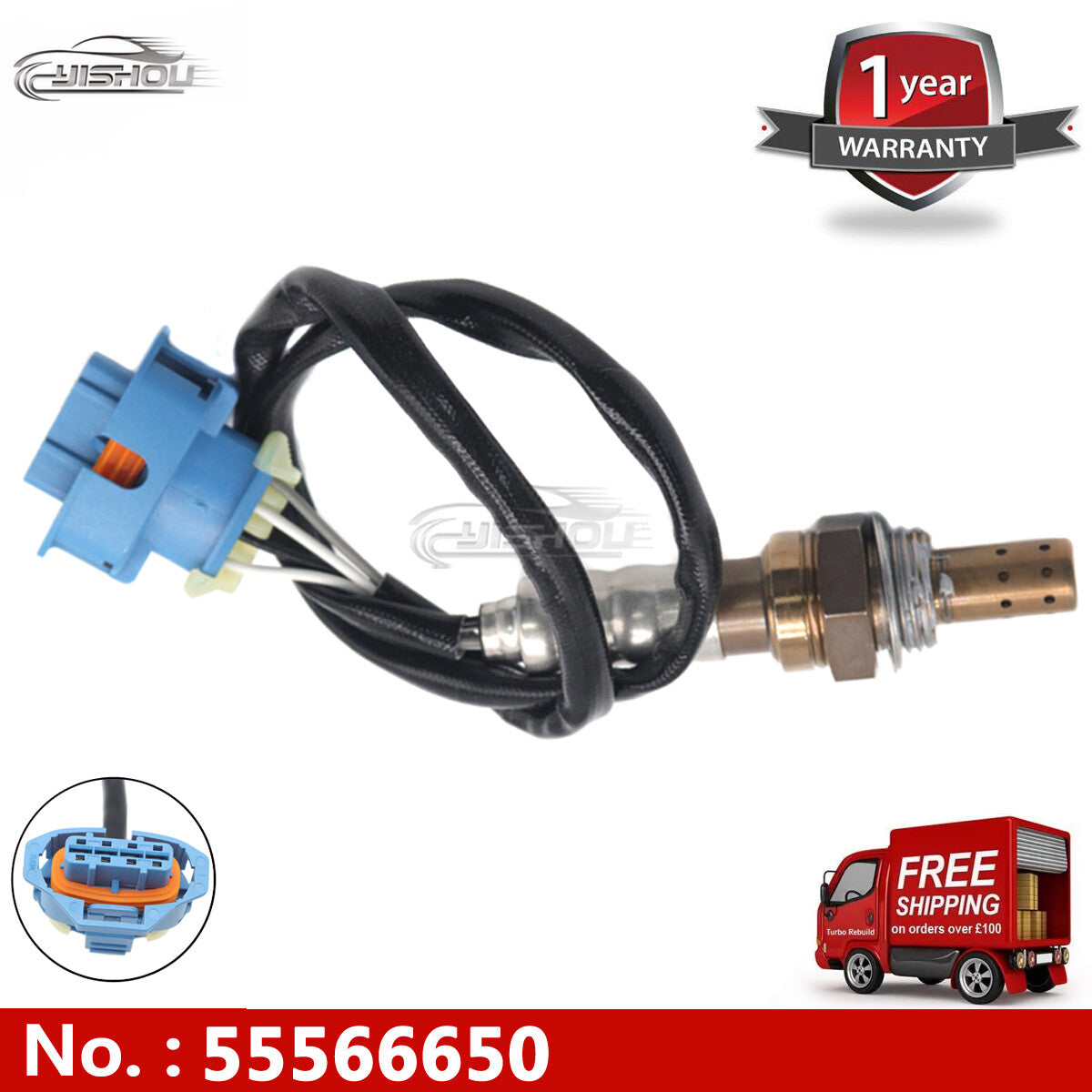 55566650 Front O2 Oxygen Sensor for Chevrolet for Cruze 1.6L and 1.8L for Opel for Vauxhall - New