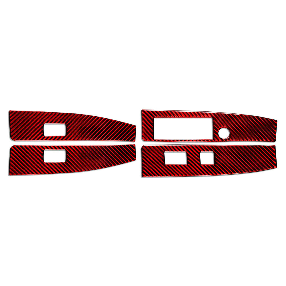 T¨¹r Fenster Aufzug Schalter Control Panel Trim f¨¹r for Toyota Tacoma 2015-22 LHD Rot