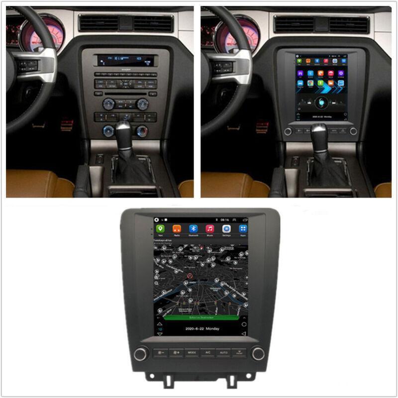 Vertical ar Stereo for Ford for Mustang 2010-2014 C9.7 Radio GPS Navi WiFi OBD RDS