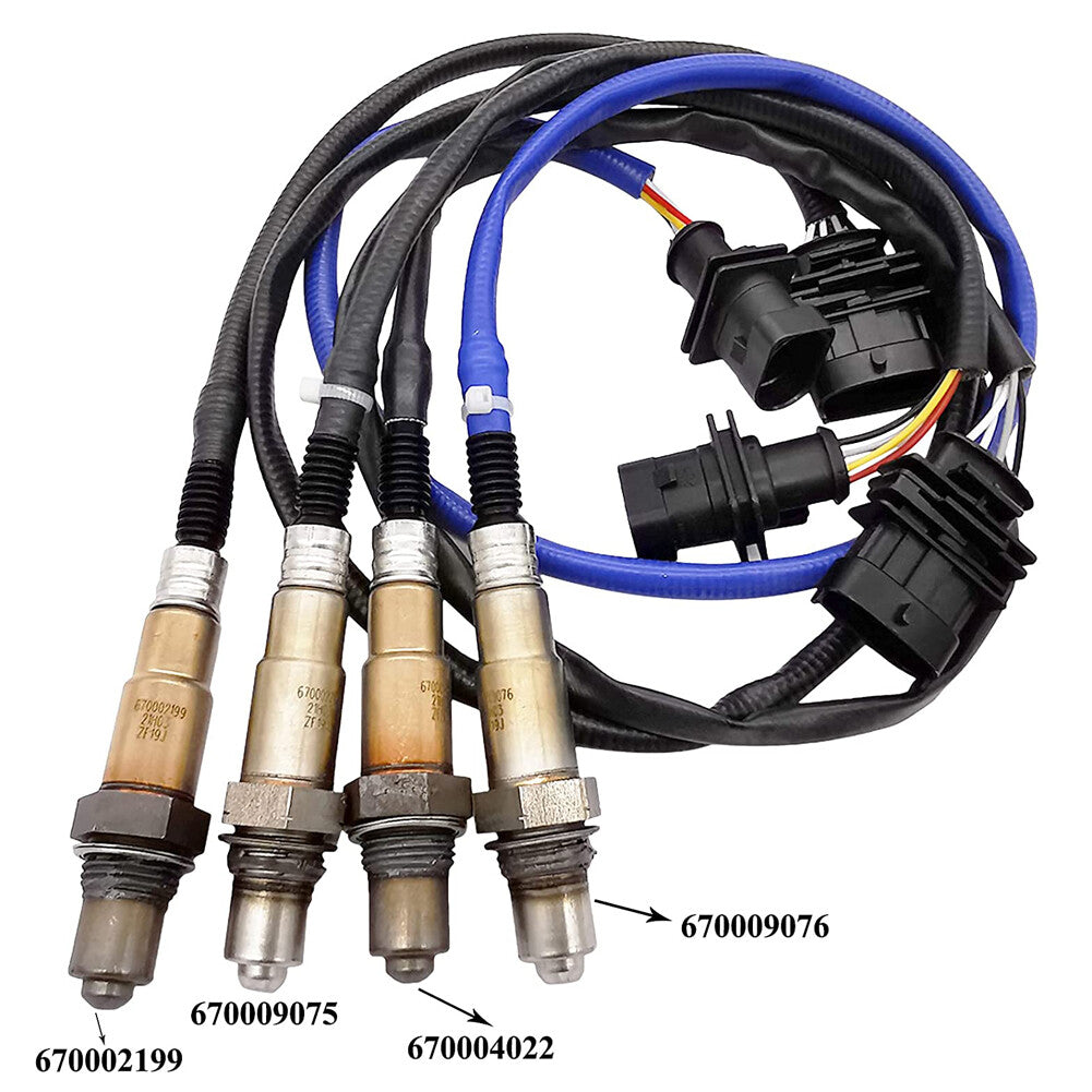 4X Oxygen Sensor for Maserati Ghibli 14-19 for Levante 17-20 Quattroporte 14-20 3.0L