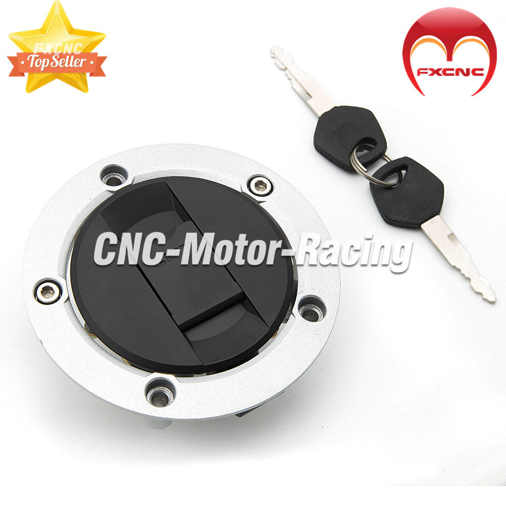 Fuel tank cap key lock suitable for Suzuki GSXR600 2004 - 2015 and Hayabusa 2008 - 2014.