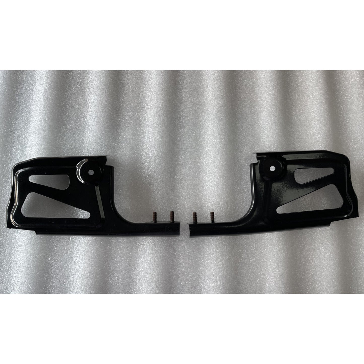 Front left and right bumper brackets 2X, replacement 53273040, suitable for 2016-23 for Toyota Tacoma.