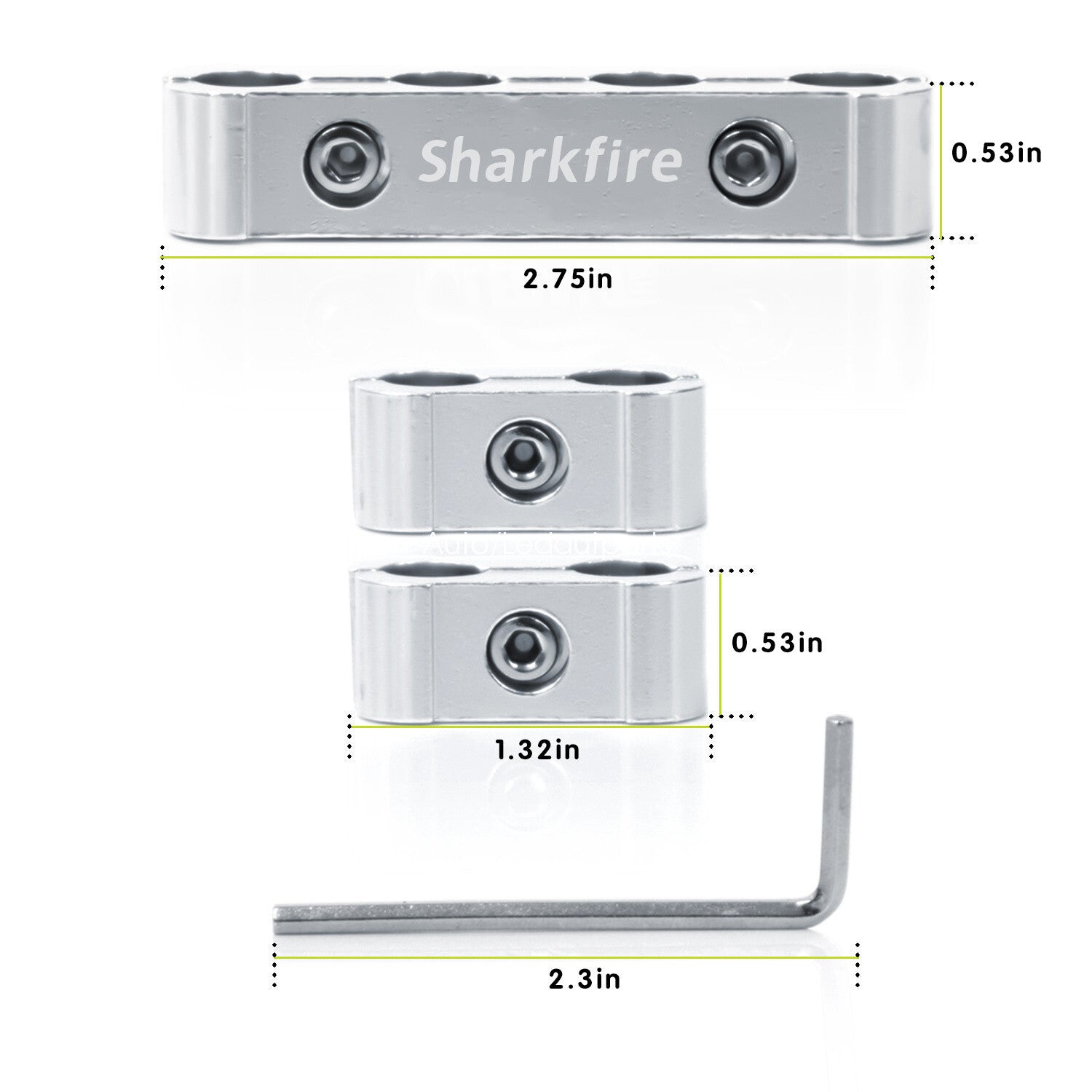 Sliivery automotive engine spark plug wire separator clips suitable for 8mm, 9mm, 10mm...