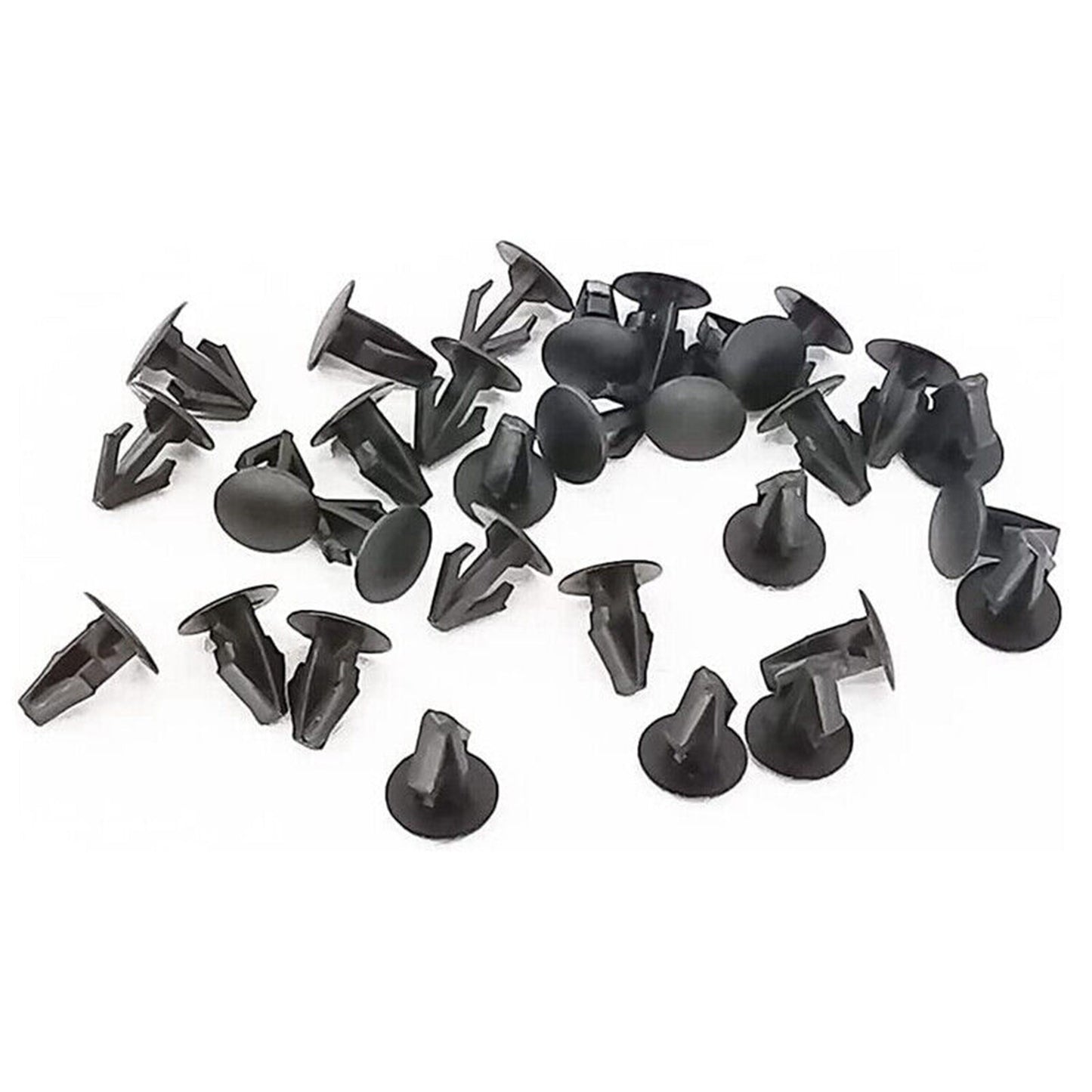 50Pcs 6mm Hole Hood Insulation Retaining Clips 91520-SM4-C01 for Acura  for Honda