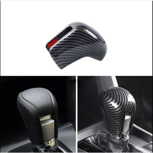 for Honda for Civic Sedan 2016-21 Carbon Fiber Gear Shift Knob Shifter Cover Trim 1P