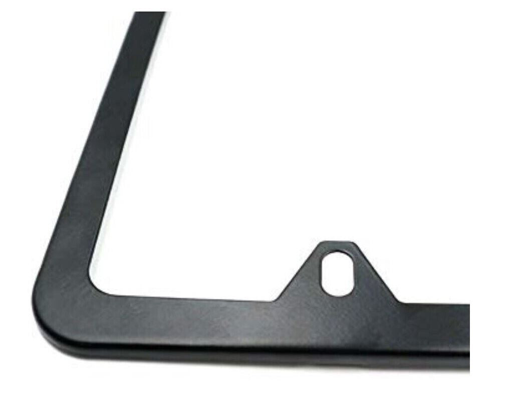 Car license plate frame cover cap trunk ultra-thin metallic black suitable for Buick