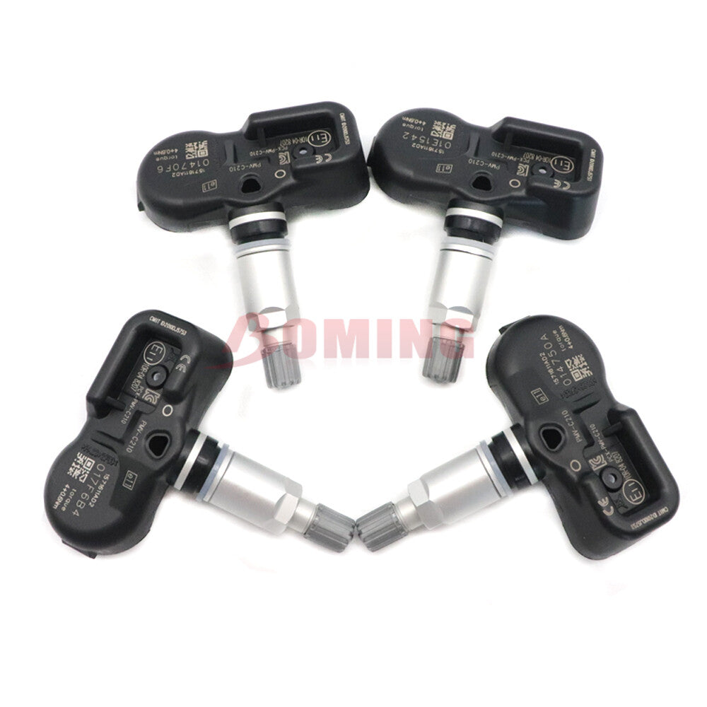 4PCS TPMS PMV-C210 Fits for Toyota RAV 4 IV 2014 Tire Pressure Monitor Sensor