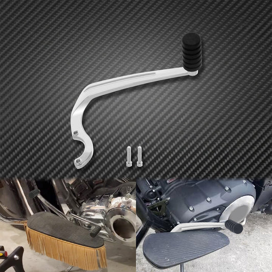 Chrome Heel Shifter Lever w/ Peg Fit For Indian Springfield Dark Horse 2018-2021